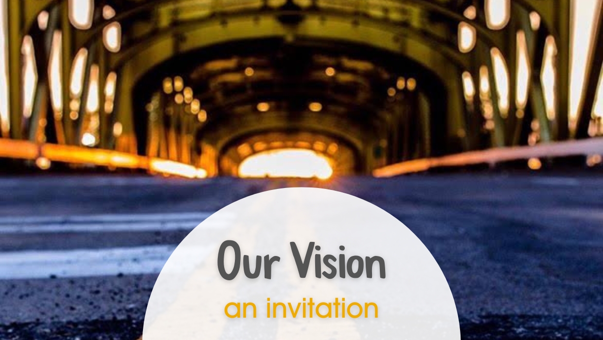 Sacramento's Tower Bridge with the sun gleaming to represent our vision